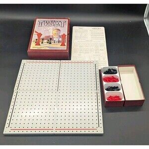 TWIXT Board Game - 3M Bookshelf Game Strategy Of Barriers - Vintage 1962